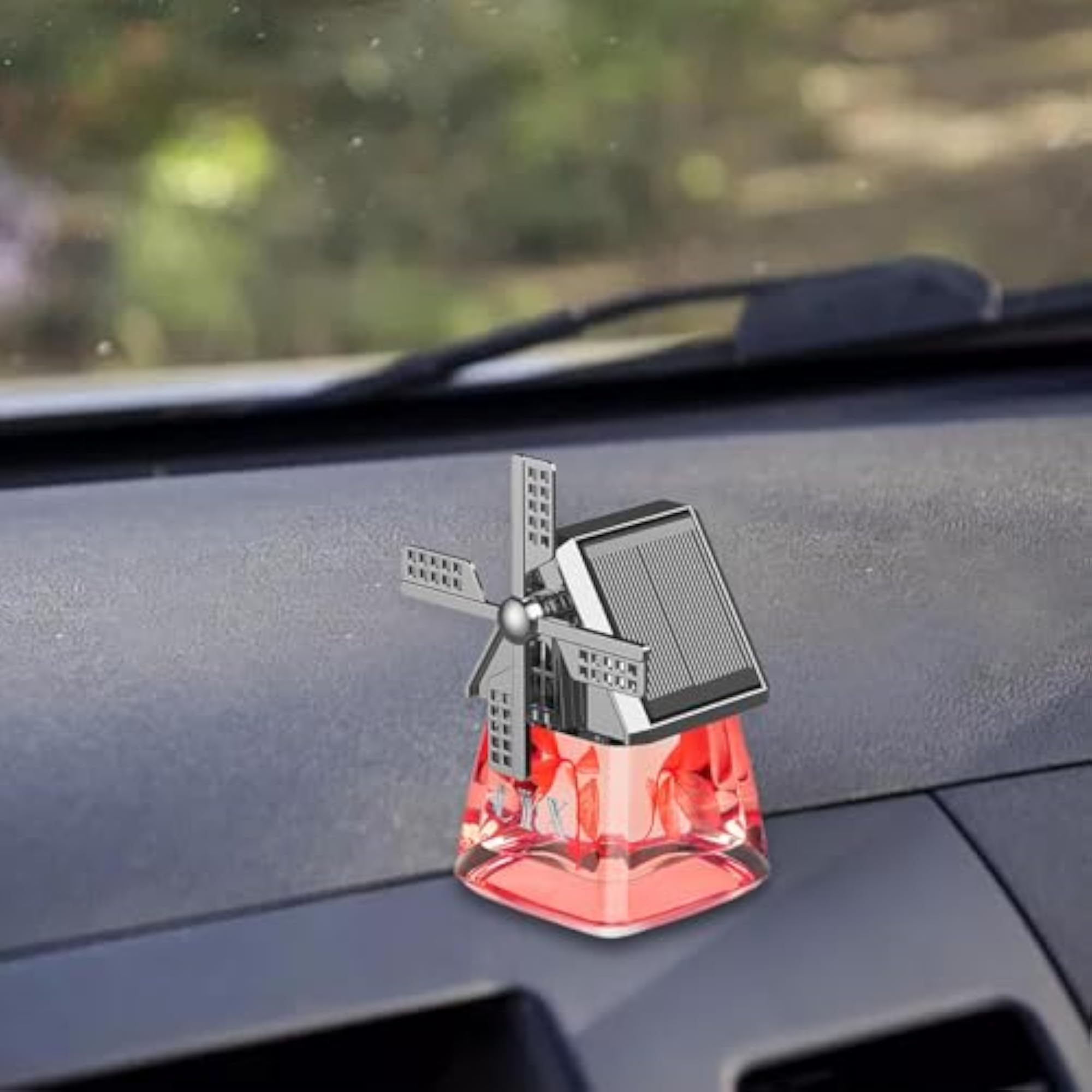 Solar Powered Car Essential Oil Diffuser for Office Decor